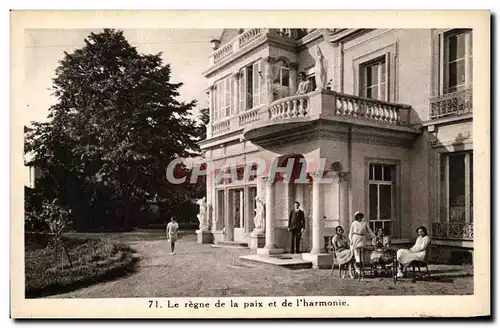 Cartes postales Le regne de la Paix et de l'Harmonie