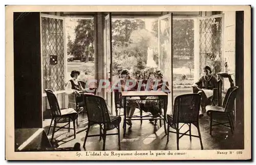 Cartes postales L'ideal du Royaume Donne la Paix du Coeur Nancy