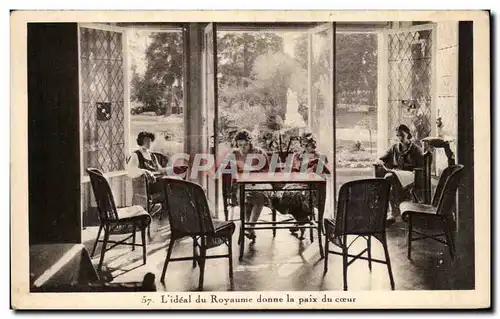 Cartes postales L'ideal du Royaume Donne la Paix du Coeur Nancy