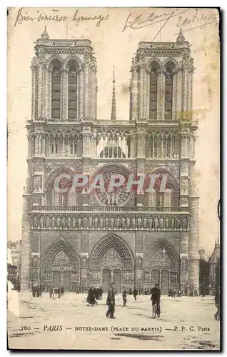 Cartes postales Paris Notre Dame Paris