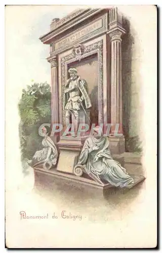 Cartes postales Monument De Coligny