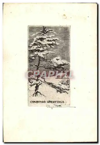 Cartes postales Christmas Greetings Neol