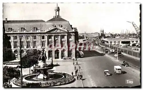 Cartes postales Bordeaux Place de la Bourse