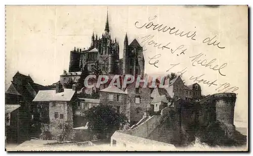 Cartes postales Mont Saint Michel