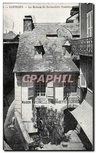 Cartes postales Lourdes Maison de Bernalette Soubirous