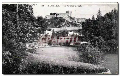 Cartes postales Lourdes Chateau fort