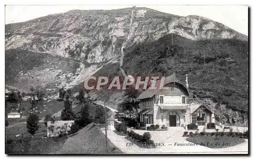 Cartes postales Lourdes funiculiare du Pic du Jer