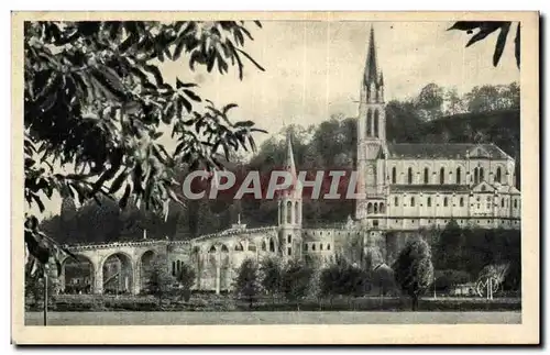 Cartes postales Lourdes La Basilique