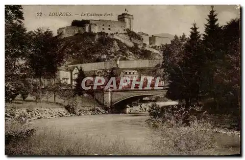 Cartes postales Lourdes Le Chateau Fort