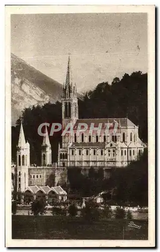 Cartes postales Lourdes La Basilique