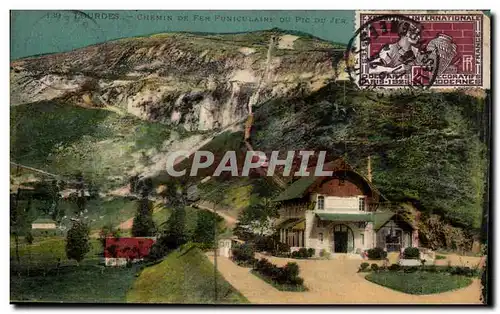 Cartes postales Lourdes Chemin De Fer Funiculaire du Pic du Jer