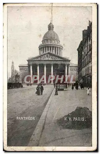 Cartes postales Pantheon Paris