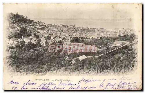 Cartes postales Honfleur Vue Generale