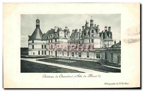 Ansichtskarte AK Chateau de Chambord (Aile de Henri II)