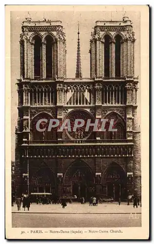 Cartes postales Paris Notre Dame