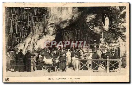 Cartes postales Lourdes La Grotte