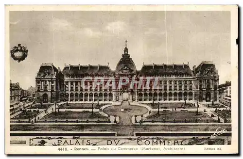 Cartes postales Palais Du Commerce Rennes Palais du Commerce