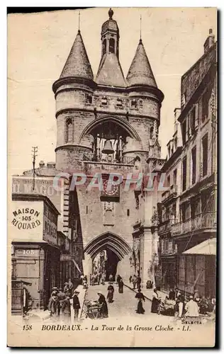 Cartes postales Bordeaux La Tour de la Grosse Cloche