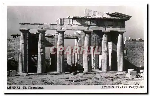 Cartes postales Grece Athenes Les Propylees