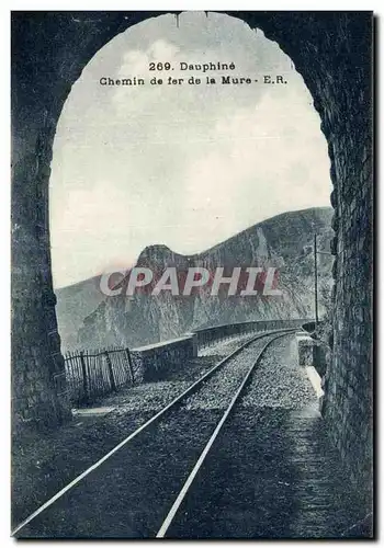 Cartes postales moderne Dauphine Chemin de fer de la mure