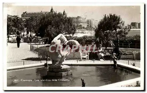 Cartes postales Cannes Les Jardins De La Croisette