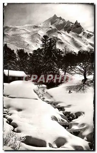 Cartes postales L&#39Auvergne Le Mont Dore Sancy sous la Neige Sports d&#39Hiver Vallee de la Dordogne et massif