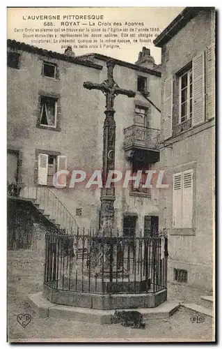 Cartes postales L&#39Auvergne Pittoresque Royat La Croix Des Apotres