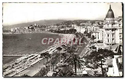 Cartes postales La Cote D&#39Azur Cannes La croisette