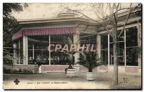 Cartes postales Vichy La Restauration