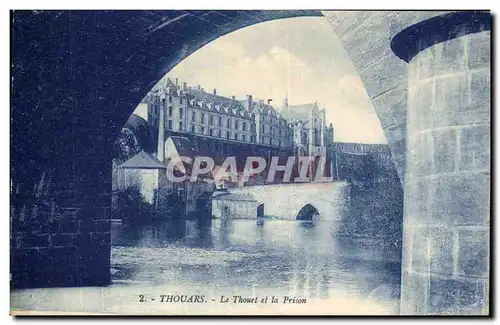 Cartes postales Thouars Le Thouet Et La Prison