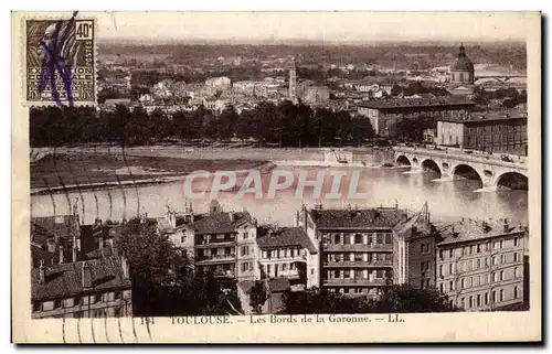 Cartes postales Toulouse Les Bords De La Garonne