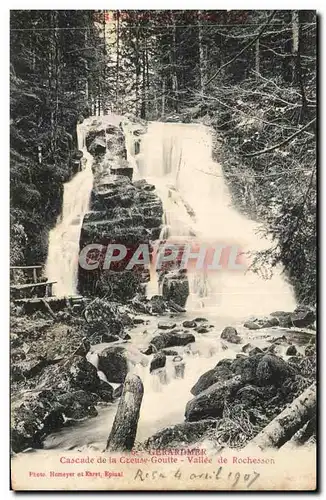 Cartes postales Gerardmer Cascade De La Goutte Vallee De Rochesson