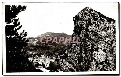 Cartes postales Castellane Et Son Rocher