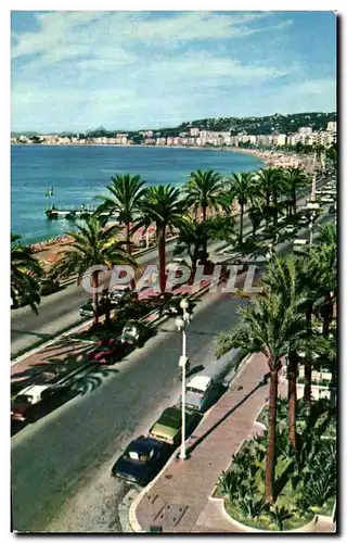 Cartes postales La Cote D&#39azur Nice La Promenade Des Anglais