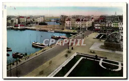 Ansichtskarte AK Le Havre Place Gambetta et les Bassins