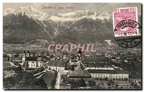 Cartes postales Innsbruck gegen Norden