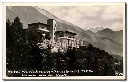 Ansichtskarte AK Hotel Mariabrunn Innsbruck Tirol