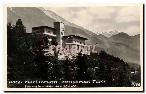Cartes postales Hotel Mariabrunn Innsbruck Tirol