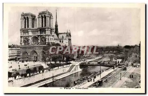 Cartes postales Paris Notre Dame