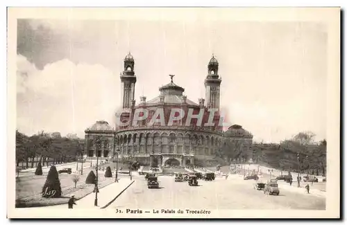 Ansichtskarte AK Paris Le Palais Du Trocadero