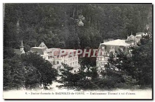 Cartes postales Bagnoles de L'orne Etablissement Therment a vol Station thermale de