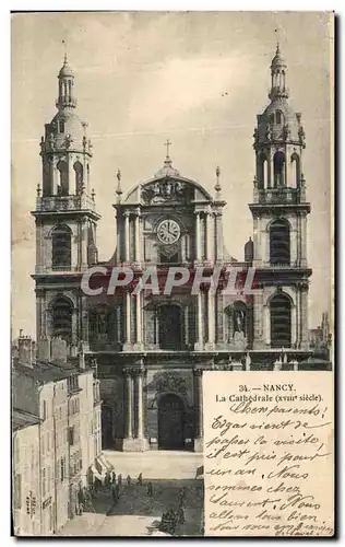 Cartes postales Nancy La Cathedrale