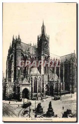 Cartes postales Metz La Cathedrale