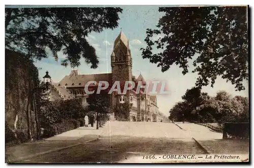 Cartes postales Coblence La Prefecture