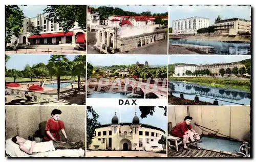 Cartes postales Dax Hotel Splendid Fontaine d'eau chaude