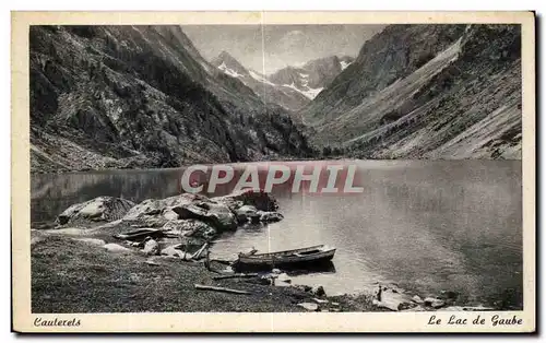 Cartes postales Cauterets Le lac de gaube