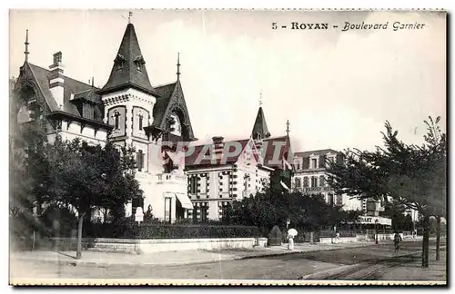 Cartes postales Royan Boulevard Garnier