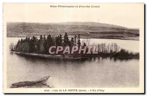 Cartes postales Lac de La Motte L'iie d'llay