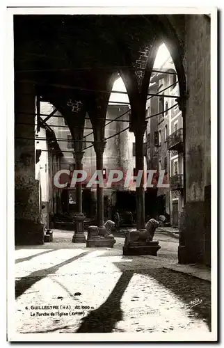 Cartes postales Guillestre Le Porche de l'Eglise