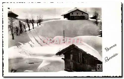 Cartes postales Bonne Annee Bourd d&#39oisans 1943